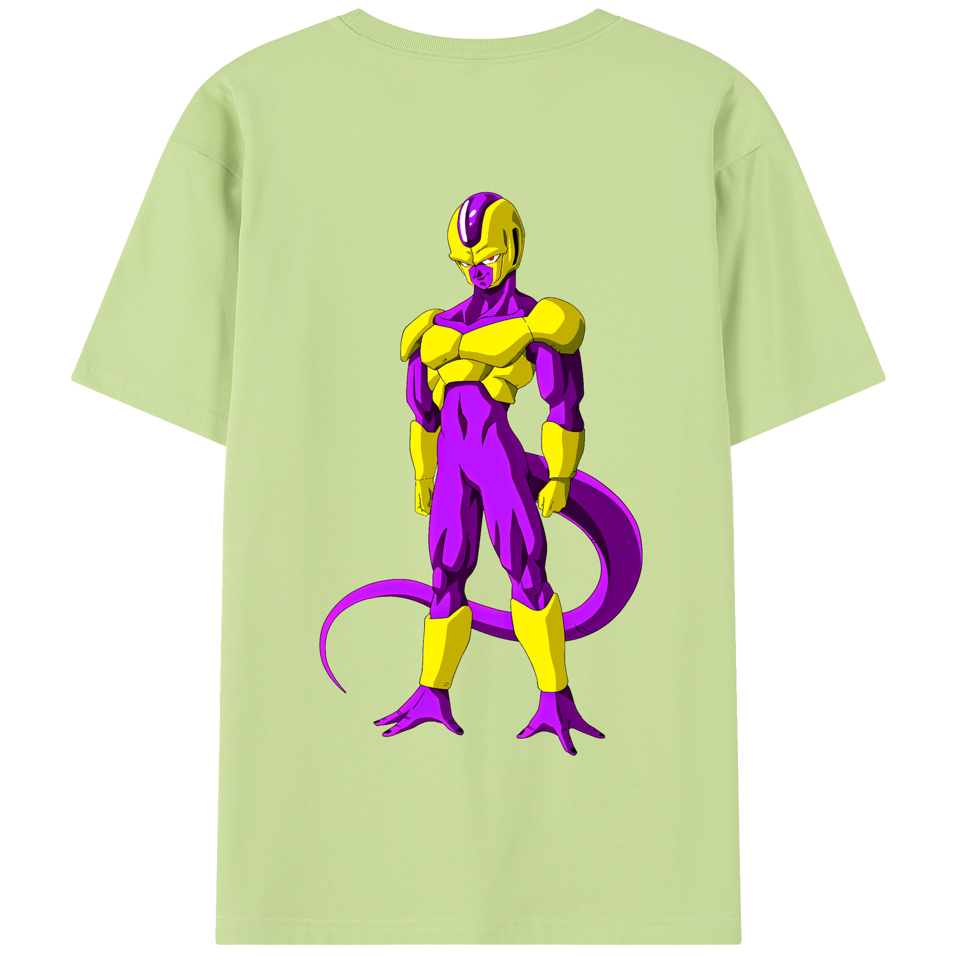 （画像用） ドラゴンボール フリーザ DRAGON BALL Frieza 綿100％半袖Tシャツ（背面プリント）